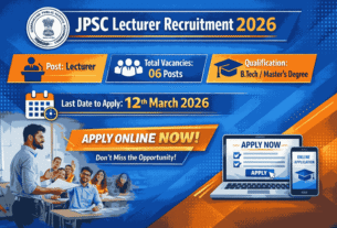 JPSC Lecturer Recruitment 2026