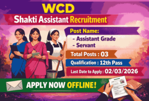 WCD Shakti Assistant Recruitment