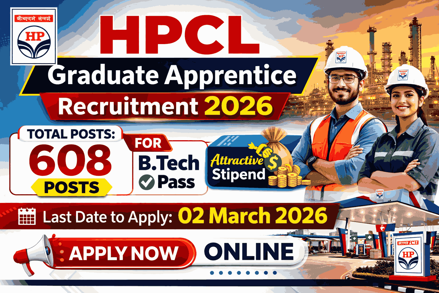 HPCL Graduate Apprentice 2026