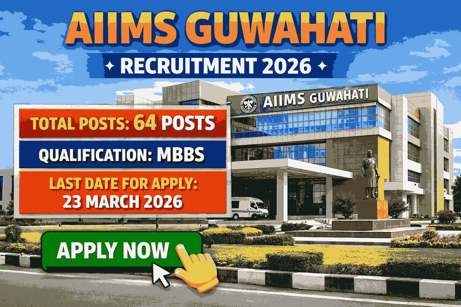 AIIMS Guwahati Recruitment 2026
