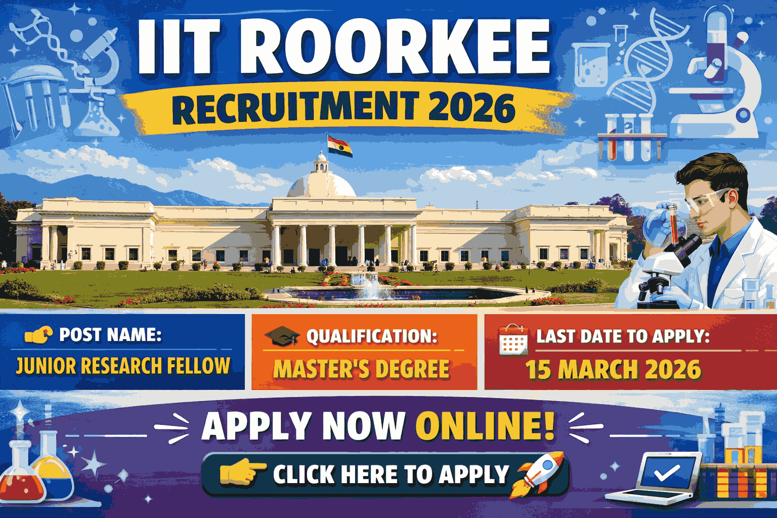 IIT Roorkee Recruitment 2026