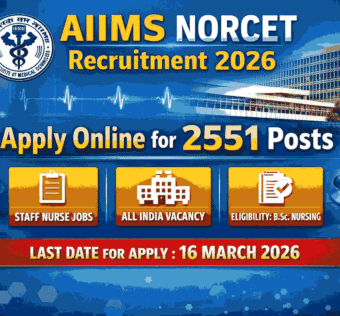 AIIMS NORCET Recruitment 2026