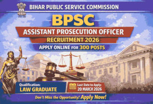 BPSC Recruitment 2026
