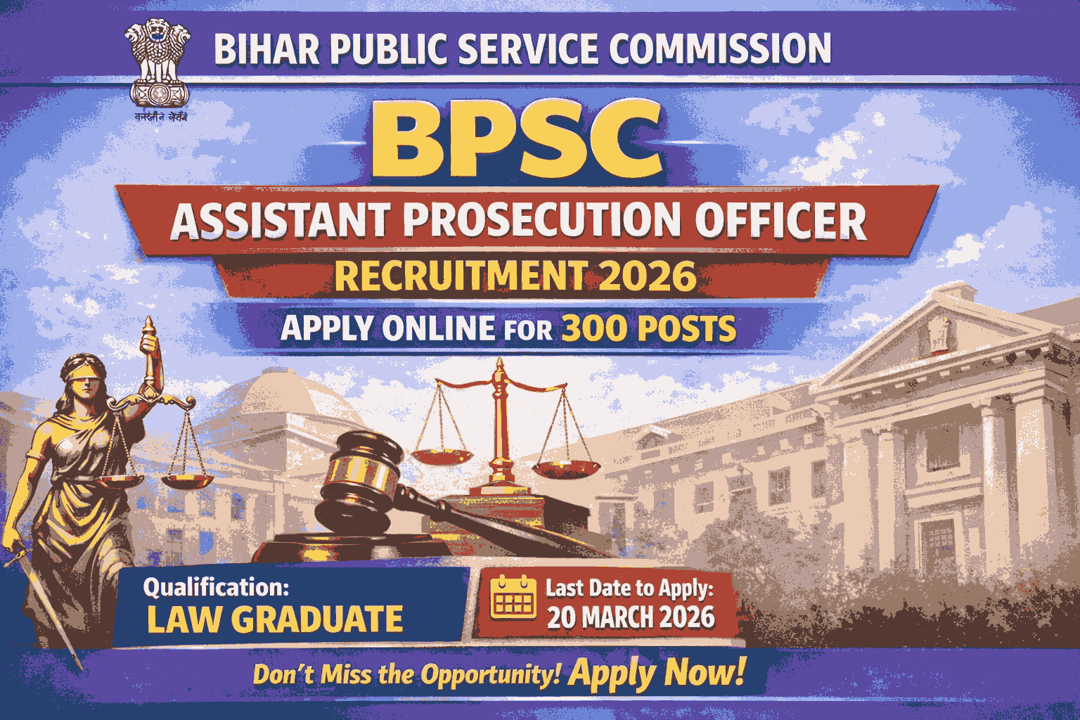 BPSC Recruitment 2026