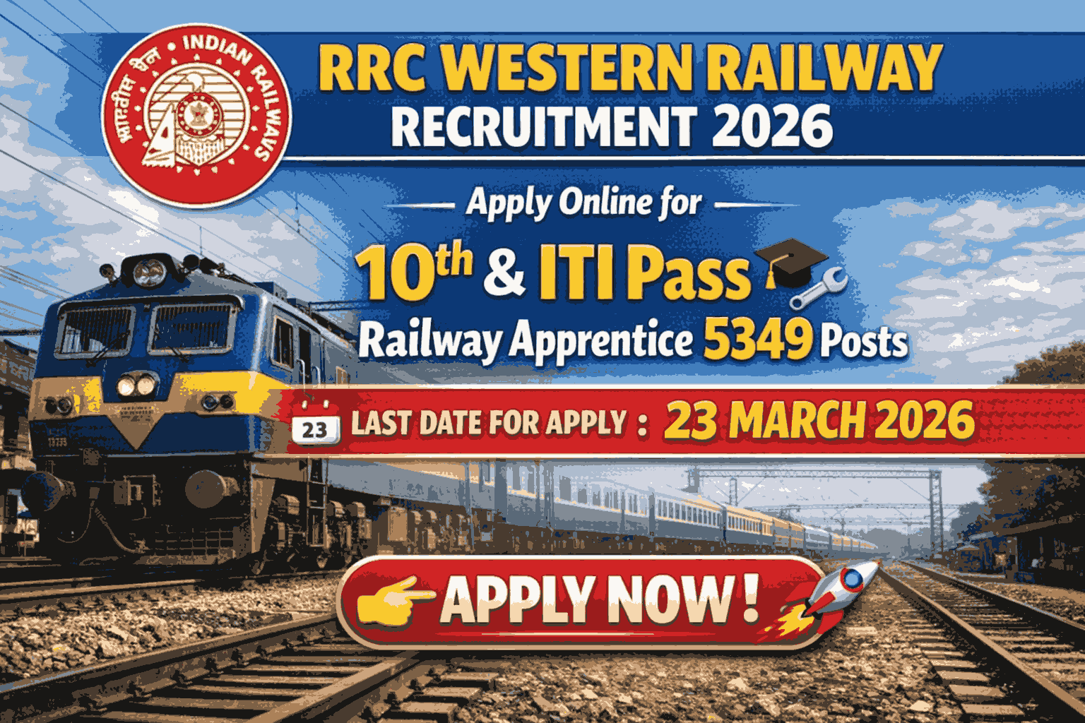 RRC Western Railway Recruitment