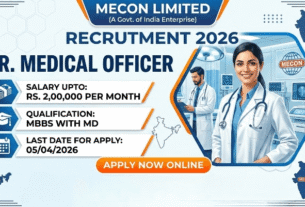 MECON Sr. Medical Officer
