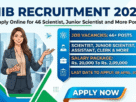 NIB Recruitment 2026 - Apply Online for 46 Posts